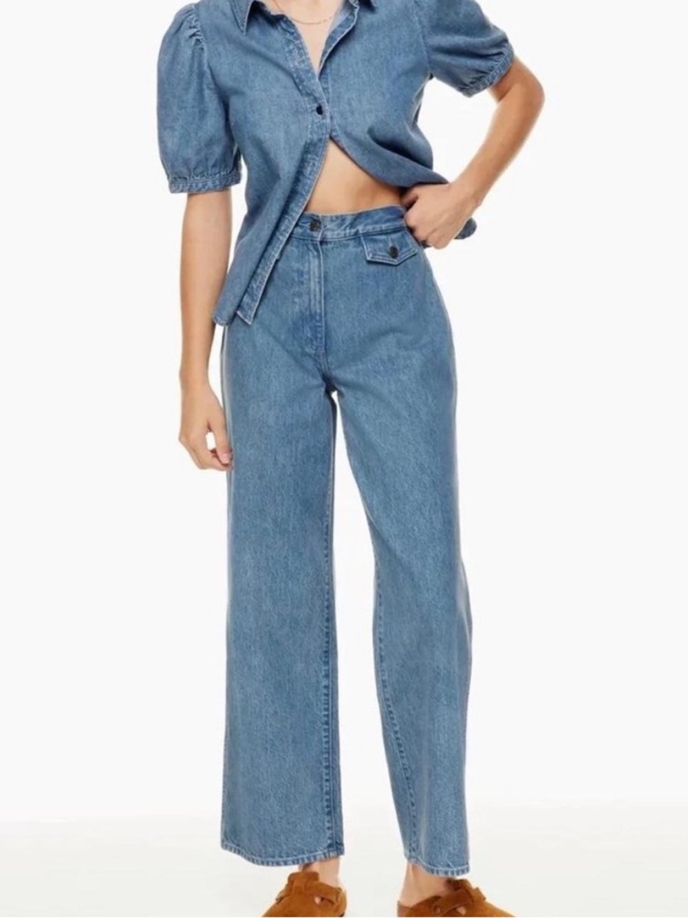 Wilfred Free Range Wide Leg Jeans
